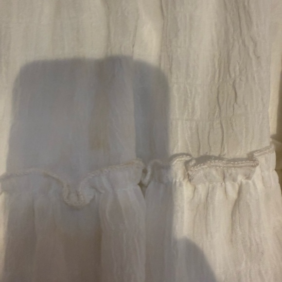 Chic White Ruffle Mini Skirt - Picture 2 of 6